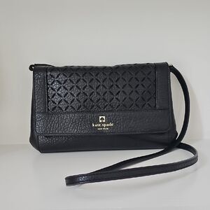 Kate Spade Black Leather Crossbody Bag